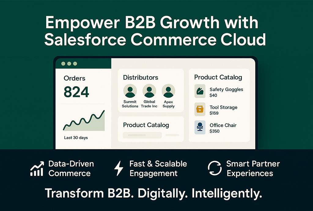 Empowering B2B Growth with Salesforce B2B Commerce Cloud: A Modern Approach to Digital Transformation