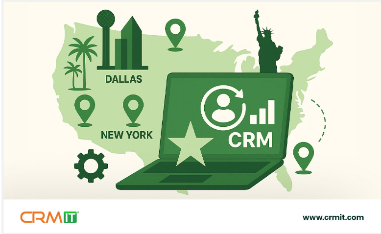 A Region-Specific Roadmap to CRM Integration Throughout the U.S.: Best Practices for Dallas, California, New York, and Texas Businesses.